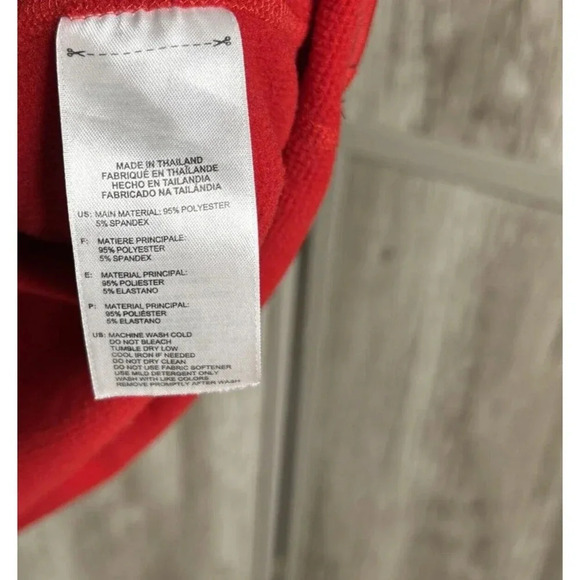 Adidas Mens Climaheat Vest Golfing Outdoor Preppy Red Color Sleeveless Zipper XL - Picture 5 of 8